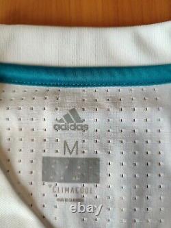 AUTHENTIC Real Madrid 2017 2018 home Sz M Adidas shirt jersey soccer kit Ronaldo
