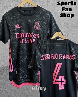AUTHENTIC Real Madrid 2020 2021 third Size S Adidas shirt jersey kit Ramos 3rd