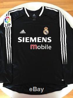 Adidas 2004 2005 Real Madrid Football Shirt Soccer Jersey 11 Owen Dual Layer