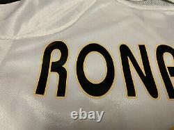 Adidas 2004 2005 Real Madrid Ronaldo Jersey Shirt Kit Home White Medium M 9 Liga