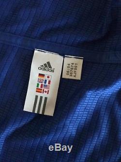 Adidas 2004 2005 Real Madrid Zidane 5 Football Shirt Dual Layer Match Jersey L/s