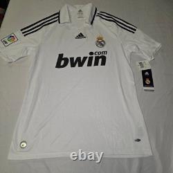 Adidas 2008-2009 Real Madrid Home Jersey NWT men's medium soccer football