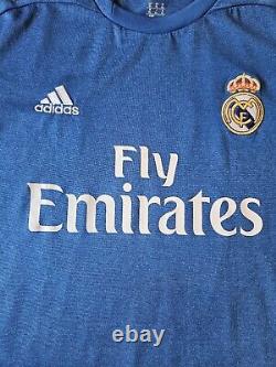 Adidas 2013-14 REAL MADRID RONALDO #7 Soccer Team Away Jersey Kit Men XL Z29405