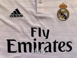 Adidas 2014/15 Real Madrid Ronaldo Long Sleeve Jersey S shirt portugal kit CR7