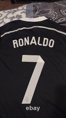 Adidas 2014-2015 Real Madrid x Yohji Yamamoto Cristiano Ronaldo Third Kit Jersey