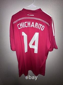 Adidas 2014 Real Madrid XL Away Blank Jersey 2015 Pink La Liga Shirt Football 14