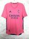 Adidas 2020-21 REAL MADRID AUTHENTIC AWAY JERSEY (GI6462) PINK-BLUE