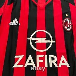 Adidas AC Milan 2005 06 Home Shirt Jersey Kaka #22 Real Madrid Brazil M