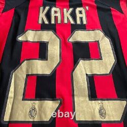 Adidas AC Milan 2005 06 Home Shirt Jersey Kaka #22 Real Madrid Brazil M