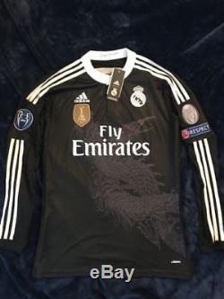 Adidas Adizero Real Madrid Cristiano Ronaldo Long Sleeve 2014/15 Third Jersey
