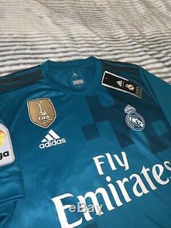 Adidas Adizero Real Madrid Jersey, #7 Cristiano Ronaldo, Large, Nwt
