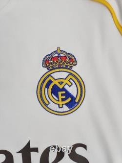 Adidas Adult Real Madrid Kylian Mbappé 2025 Home Long Sleeve Jersey Men's Large