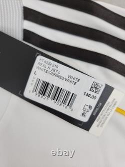 Adidas Adult Real Madrid Kylian Mbappé 2025 Home Long Sleeve Jersey Men's Large