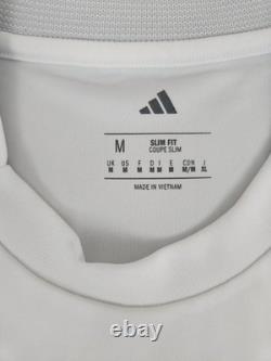 Adidas Adult Real Madrid Kylian Mbappé 2025 Home Long Sleeve Jersey Men's Medium