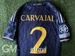 Adidas Authentic Player Shirt Real Madrid 23/24 Away Carvajal Size XL