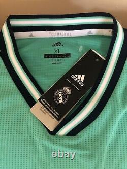 Adidas Authentic Real Madrid 19/20 3rd La Liga Soccer Jersey NWT Size XL Men