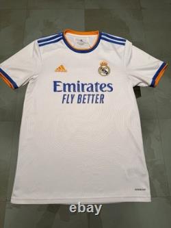 Adidas Authentic Real Madrid Home Jersey Season 21/22 Size S Full Kit Men