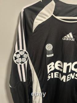 Adidas Black Real Madrid Long Sleeve Jersey Size XL NWT