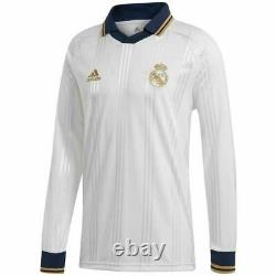 Adidas C. Ronaldo Real Madrid Icons Long Sleeve T-shirt Retro Jersey 2019/20