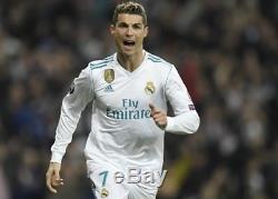 Adidas C. Ronaldo Real Madrid Uefa Champions League Ls Home Jersey 2017/18