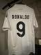 Adidas Christiano Ronaldo Real Madrid 2009-10 Bwin Jersey Men's Size L White #9