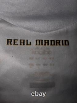 Adidas Christiano Ronaldo Real Madrid 2009-10 Bwin Jersey Men's Size L White #9