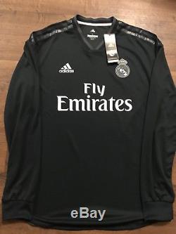 Adidas Climachill Real Madrid Long Sleeve Jersey Size L