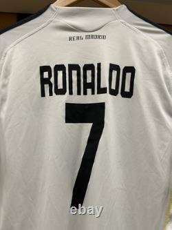 Adidas Cristiano Ronaldo Real Madrid 2009 2010 Home Jersey Large bwin LFP VTG