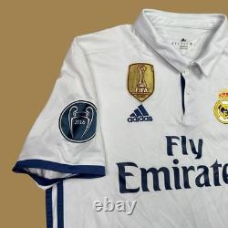 Adidas Cristiano Ronaldo Real Madrid 2016/17 World Champions FIFA Jersey Size M