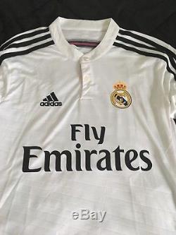 Adidas Cristiano Ronaldo Real Madrid Jersey 2014-2015 Small L/S Champions League