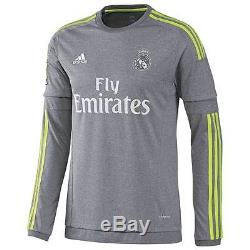 Adidas Cristiano Ronaldo Real Madrid Long Sleeve Away Jersey 2015/16