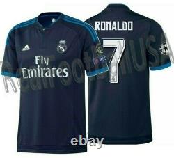 Adidas Cristiano Ronaldo Real Madrid Uefa Champions League Third Jersey 2015/16