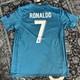 Adidas Fly Emirates Jersey Med Blue Soccer FIFA World Champion 2017 Ronaldo #7