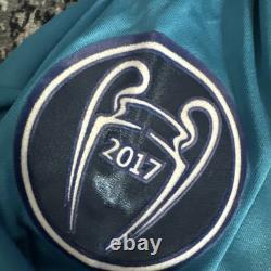 Adidas Fly Emirates Jersey Med Blue Soccer FIFA World Champion 2017 Ronaldo #7