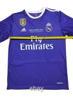 Adidas Fly Emirates Mcf Final Cardiff 2017 Sergio Ramos 4 Size S