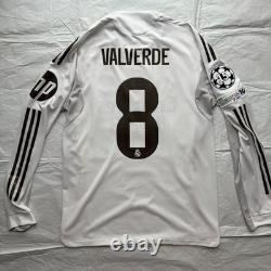 Adidas HEAT. RDY Real Madrid 2025 2026 Home Long Sleeve Champions League Valverde