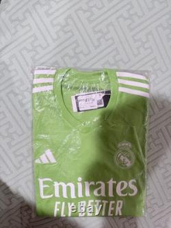 Adidas IA9970 Real Madrid 2023/24 GK Shirt Sz M New With Tag In Original Bag