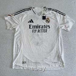 Adidas Kylian Mbappe Real Madrid 2024 2025 Authentic Player Jersey XL + Patch