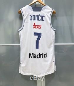 Adidas Luka Doncic Real Madrid Basketball Jersey Fiba Eurobasket Nba Mavs L