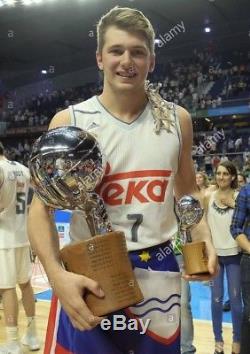 Adidas Luka Doncic Real Madrid Basketball Jersey Fiba Eurobasket Nba Mavs L