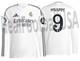 Adidas Mbappe Real Madrid Uefa Champions League Long Sleeve Home Jersey 2024/25