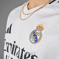 Adidas Mbappe Real Madrid Uefa Champions League Long Sleeve Home Jersey 2024/25