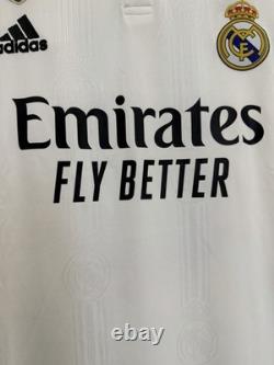Adidas Mens Real Madrid 22/23 Home Authentic H. RDY Jersey BENZEMA / (Supercup)