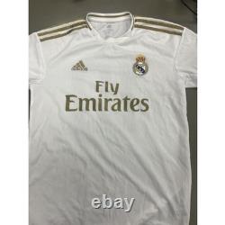 Adidas Modric Real Madrid Uniform 2019/20 Medium Size White Gold Fly Emirates