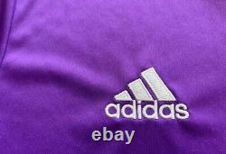 Adidas Original Fc Real Madrid Futbol Soccer Fly Emirates Jersey Purple Mens L