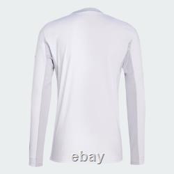 Adidas Performance Real Madrid 25/26 Long Sleeve Home Jersey White JN8884