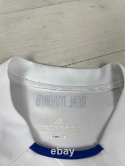 Adidas REAL MADRID 2010 2011 HOME SHIRT SOCCER JERSEY Men Sz L White