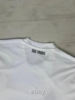 Adidas REAL MADRID 2010 2011 HOME SHIRT SOCCER JERSEY Men Sz L White