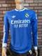 Adidas REAL MADRID 25/26 LONG SLEEVE THIRD AUTHENTIC JERSEY JP3925 Men's Sz S