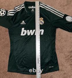 Adidas REAL MADRID 3RD Jersey UEFA CHAMPIONS LEAGUE Soccer Shirt Mens Small